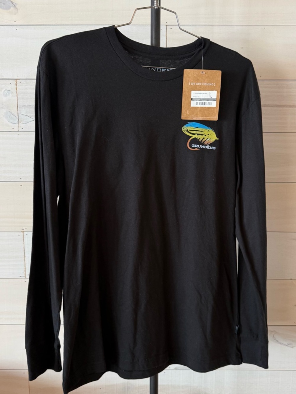 Grundens Sunset Salmon LS T-shirt